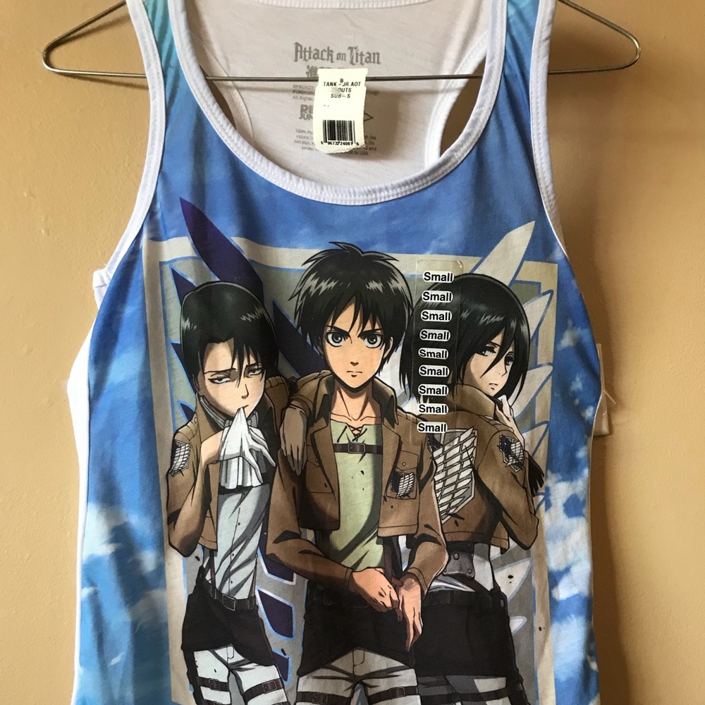 NEW Attack on Titan Tank Top